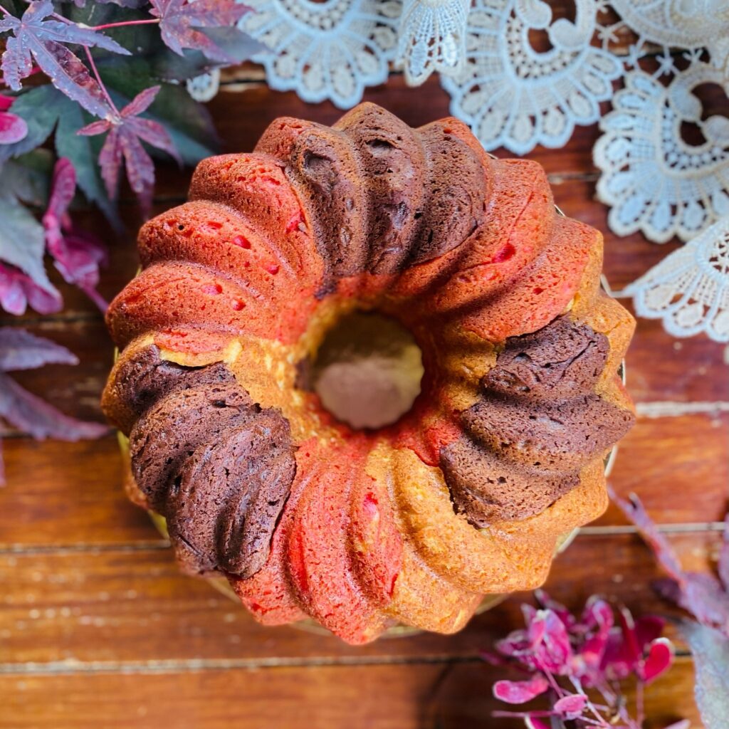 Ricotta Marble Bundt Cake Recipe