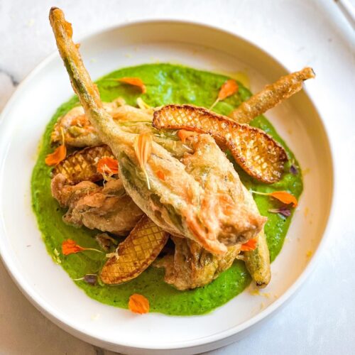 Stuffed Squash Blossoms Recipe