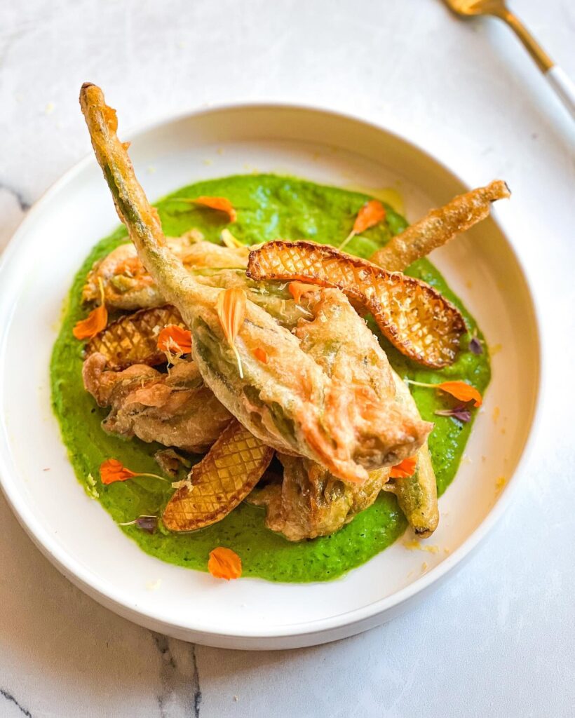 Stuffed Squash Blossoms Recipe