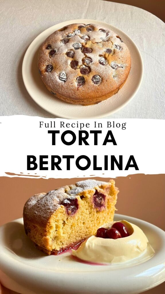 Torta Bertolina Italian Grape Cake Recipe