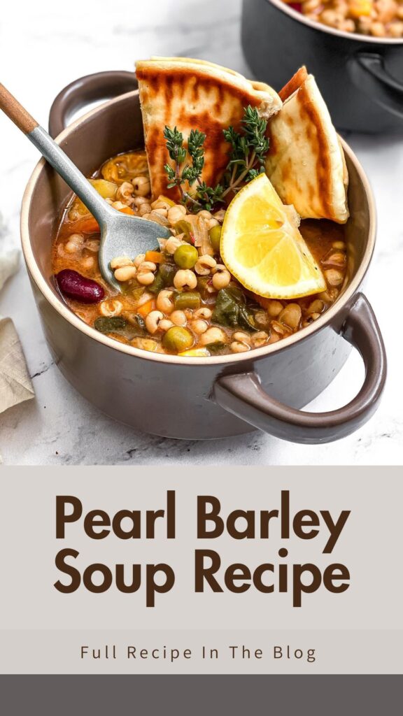 Uzbek Pearl Barley Soup