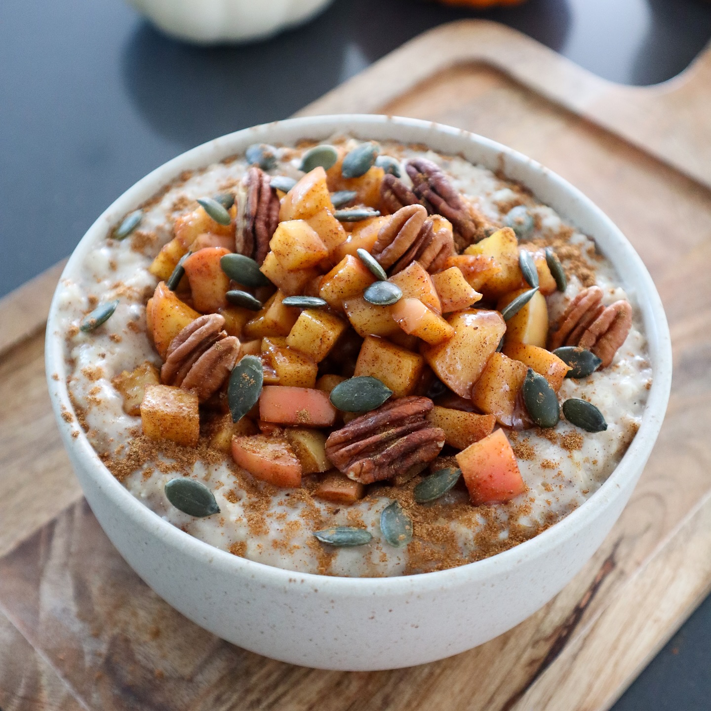 Caramelised Apple Oats Recipe