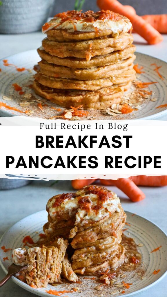 Carrot Cake Pancakes Recipe