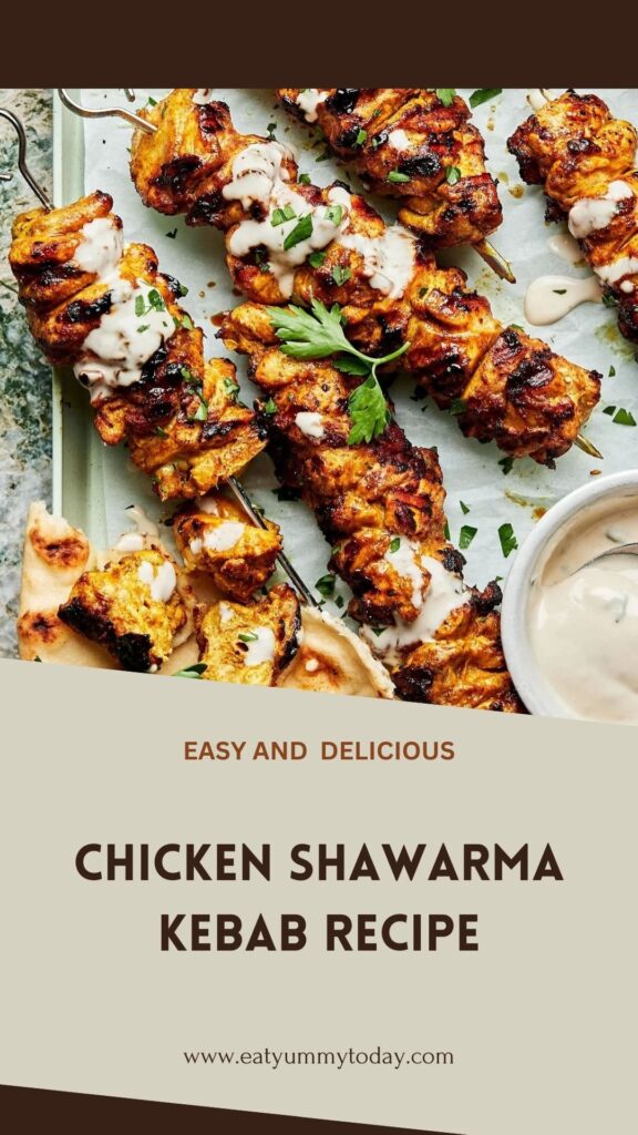 Chicken Shawarma Kebab Recipe