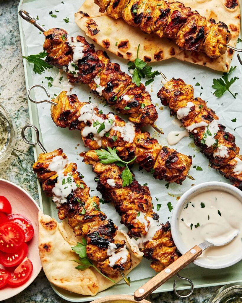 Chicken Shawarma Kebab Recipe