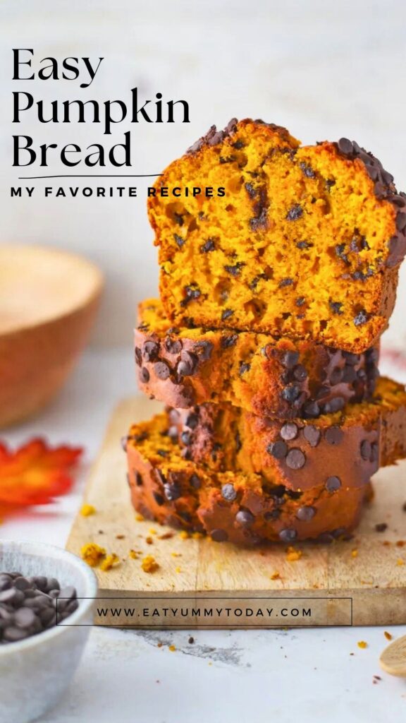 Chocolate Chip Pumpkin Bread