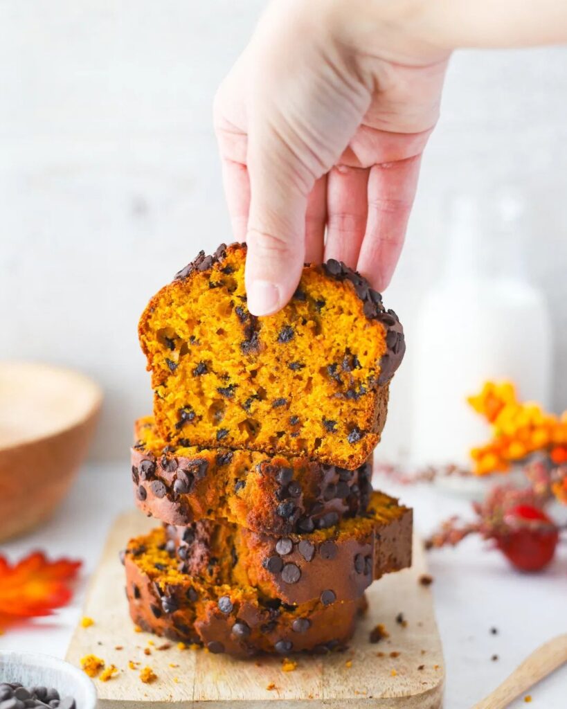 Chocolate Chip Pumpkin Bread