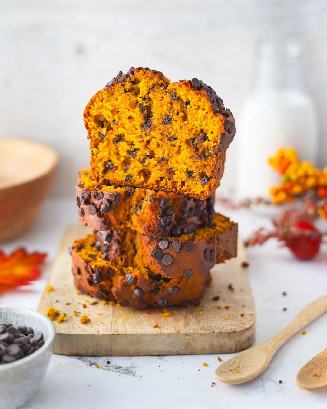 Chocolate Chip Pumpkin Bread