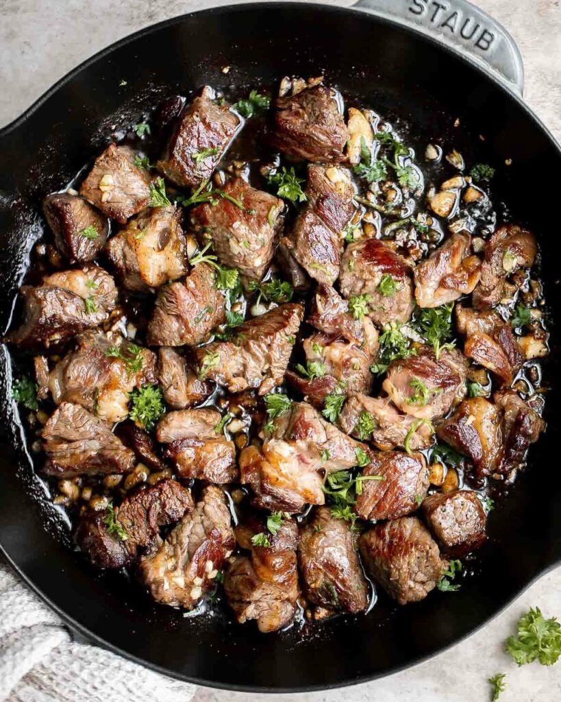 Garlic Butter Steak Bites Recipe