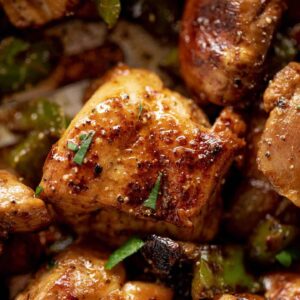 Garlic Mushrooms & Chicken