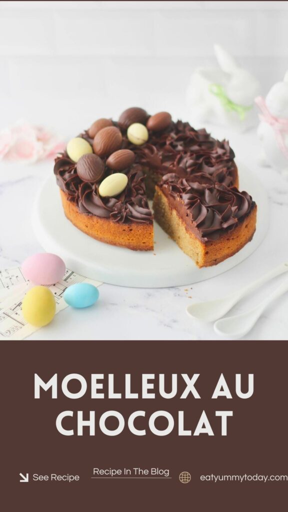 Hazelnut Moelleux with Dark Chocolate Ganache