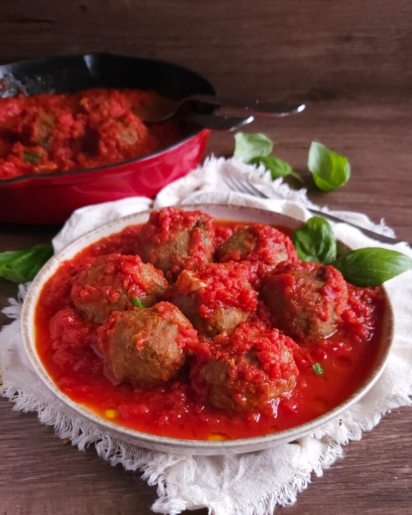 Lentil Polpette with Tomato Sauce Recipe