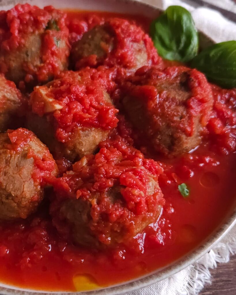 Lentil Polpette with Tomato Sauce Recipe