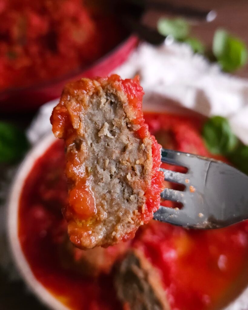 Lentil Polpette with Tomato Sauce Recipe