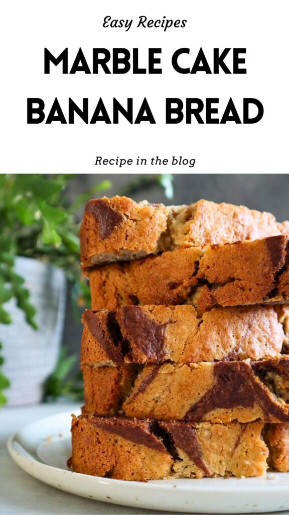 Marble Cake Banana Bread Recipe