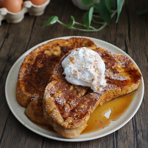 Pumpkin Spice French Toast Recipe