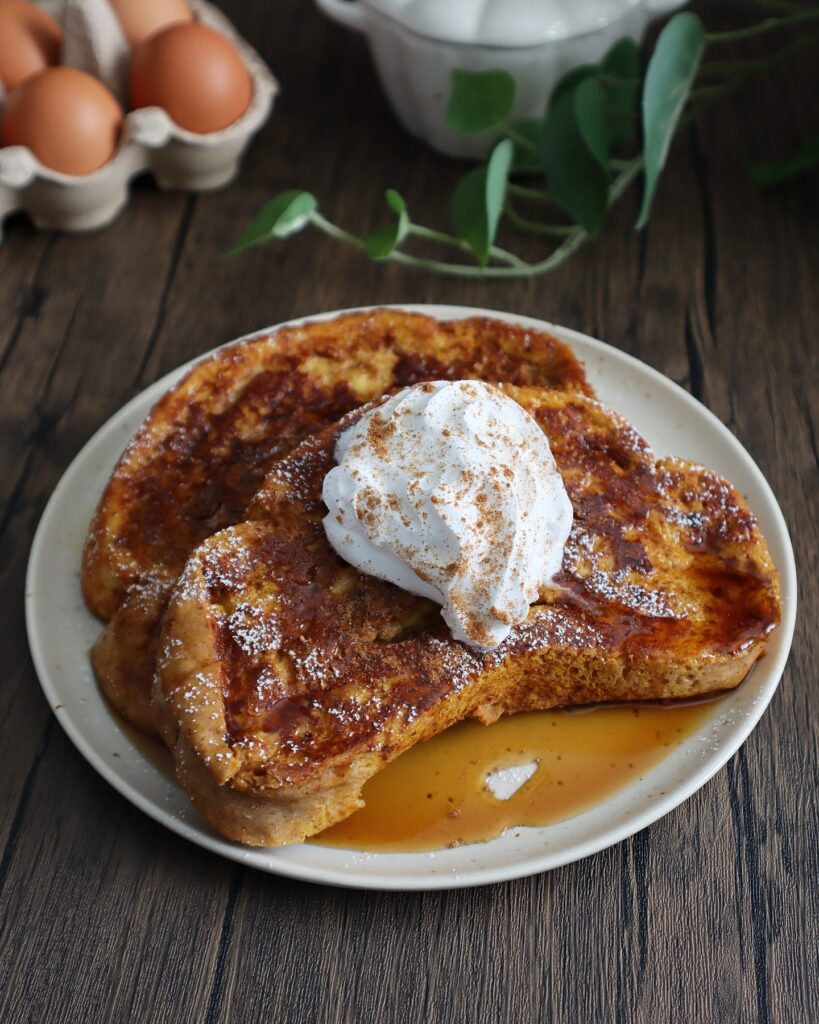 Pumpkin Spice French Toast Recipe