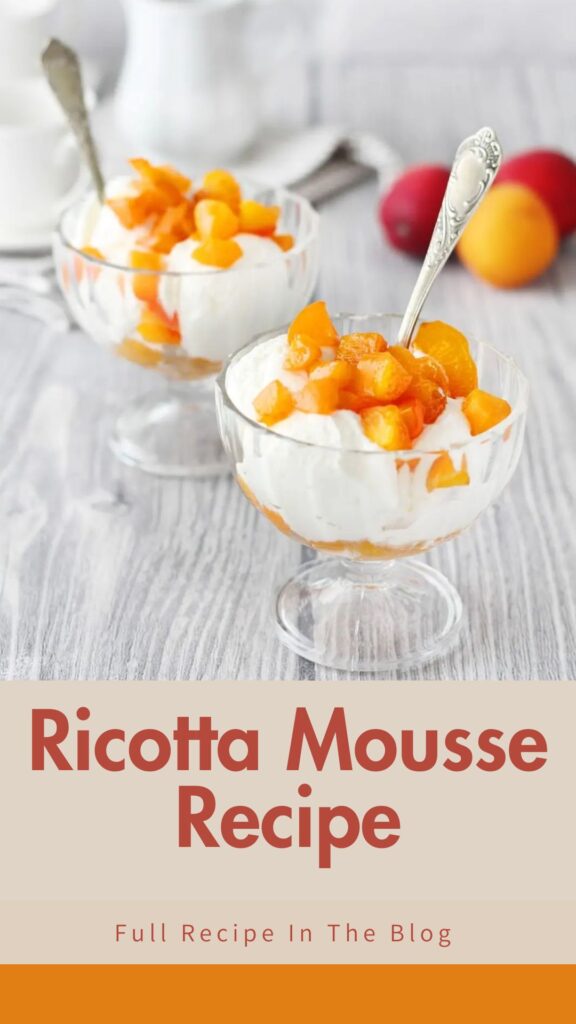 Ricotta Mousse with Caramelized Apricots