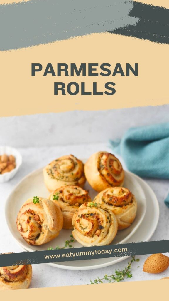 Savory Truffle and Parmesan Rolls with Almonds