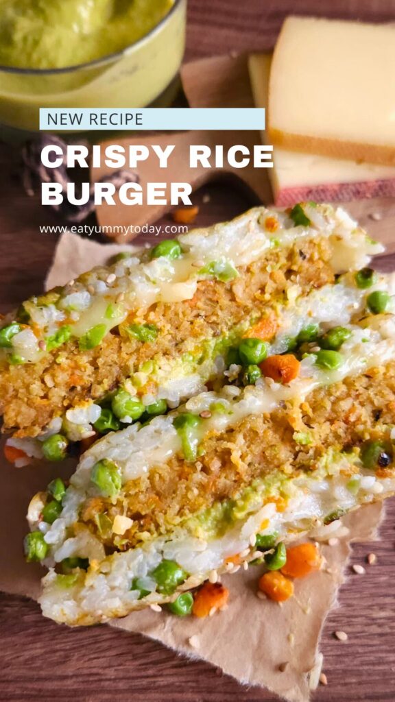 Sweet Veggie Rice Burger