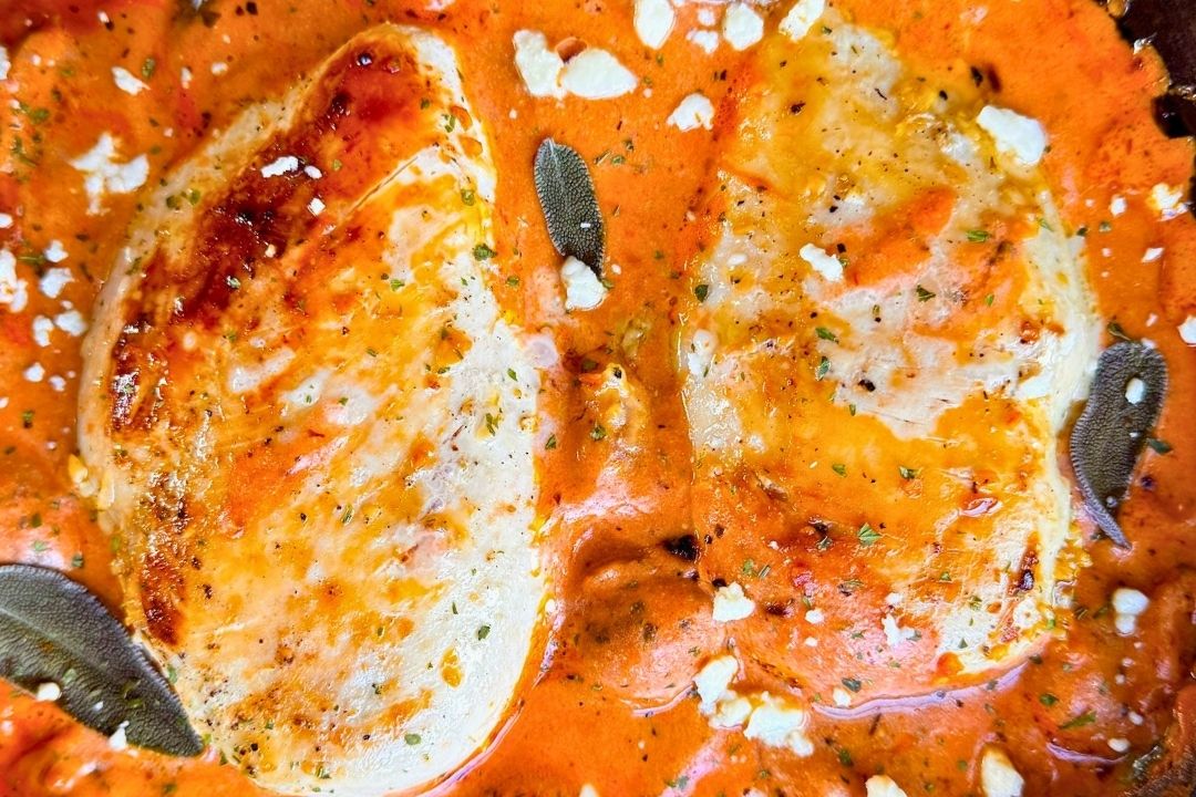 🍗 Creamy Tuscan Chicken with Mushrooms 🌿 | Low Carb, Protein-Packed, One-Pan Dinner