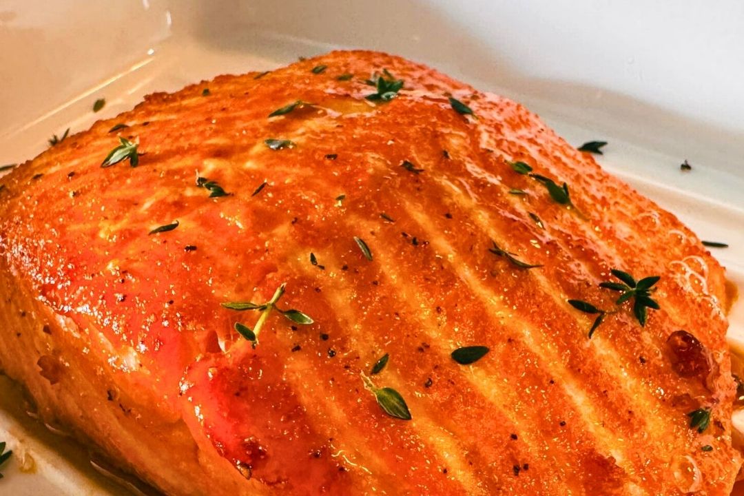 🍣 Maple Soy Glazed Salmon|Easy, Healthy, Oven-Baked in 30-Minutes