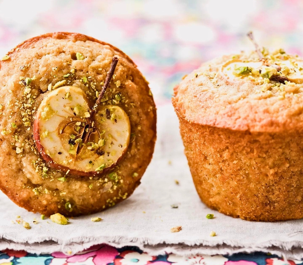 Brown Butter Apple Muffins 🍏 | Gluten-Free, Maple-Sweetened & Perfect for Fall