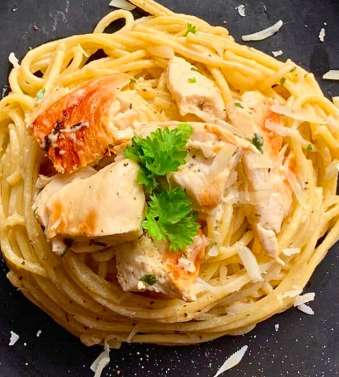 30-Minute Creamy Lemon Garlic Chicken Pasta | Easy One-Pan Weeknight Dinner