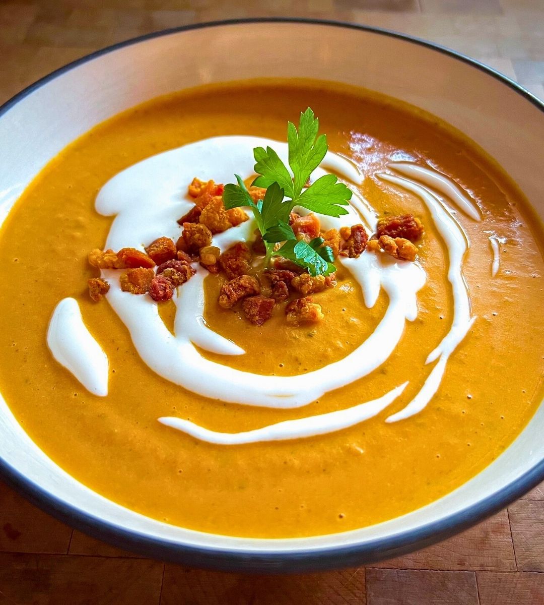 Cozy Creamy Vegan Butternut Squash Soup 🍲 | Dairy-Free Fall Comfort Food