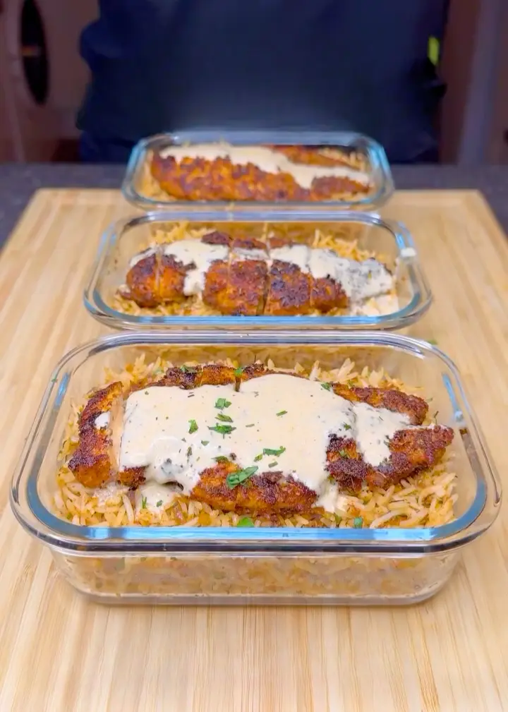 High Protein Creamy Cajun Chicken with Garlic Rice – A Comforting, Flavor-Packed Dinner You’ll Crave Every Week