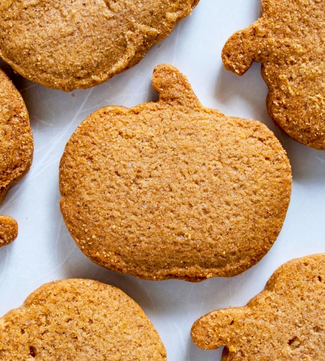 Pumpkin Spice Cut-Out Cookies 🎃 | Soft, Crispy & Cinnamon Sugar Fall Treats
