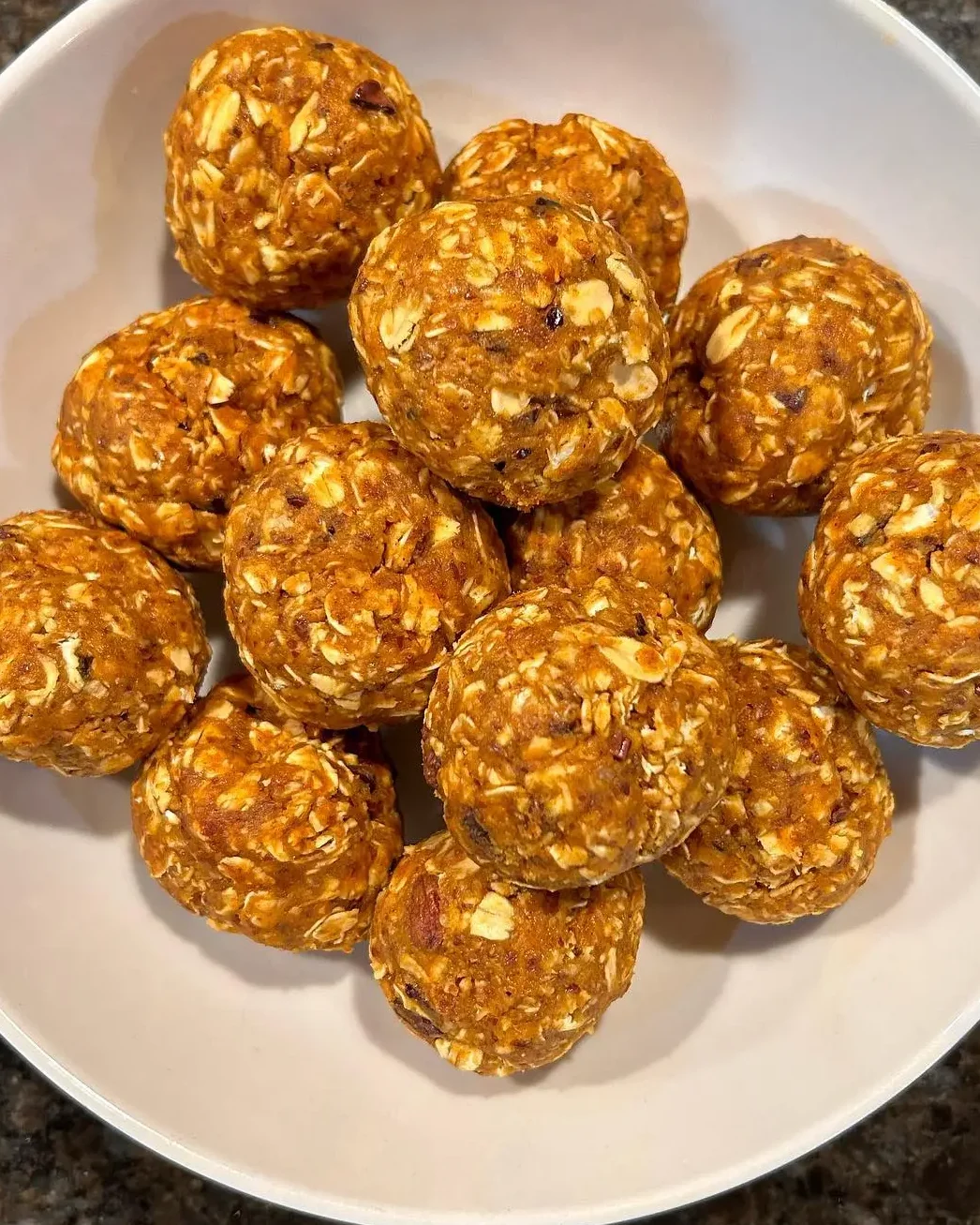 No-Bake Pumpkin Spice Energy Bites — Easy · Protein-Packed · Healthy · Freezer-Friendly