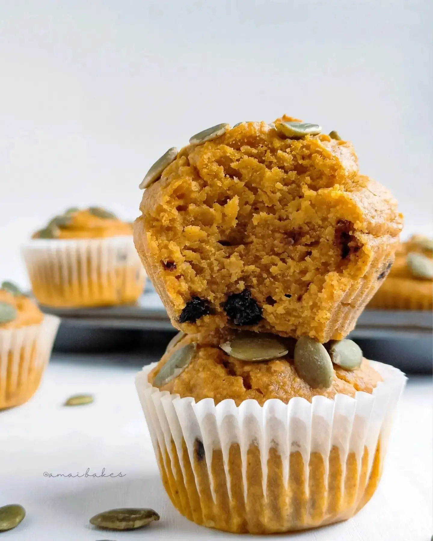 Healthy Pumpkin Muffins | Gluten-Free, Dairy-Free, Naturally Sweet, Fiber-Rich & Easy