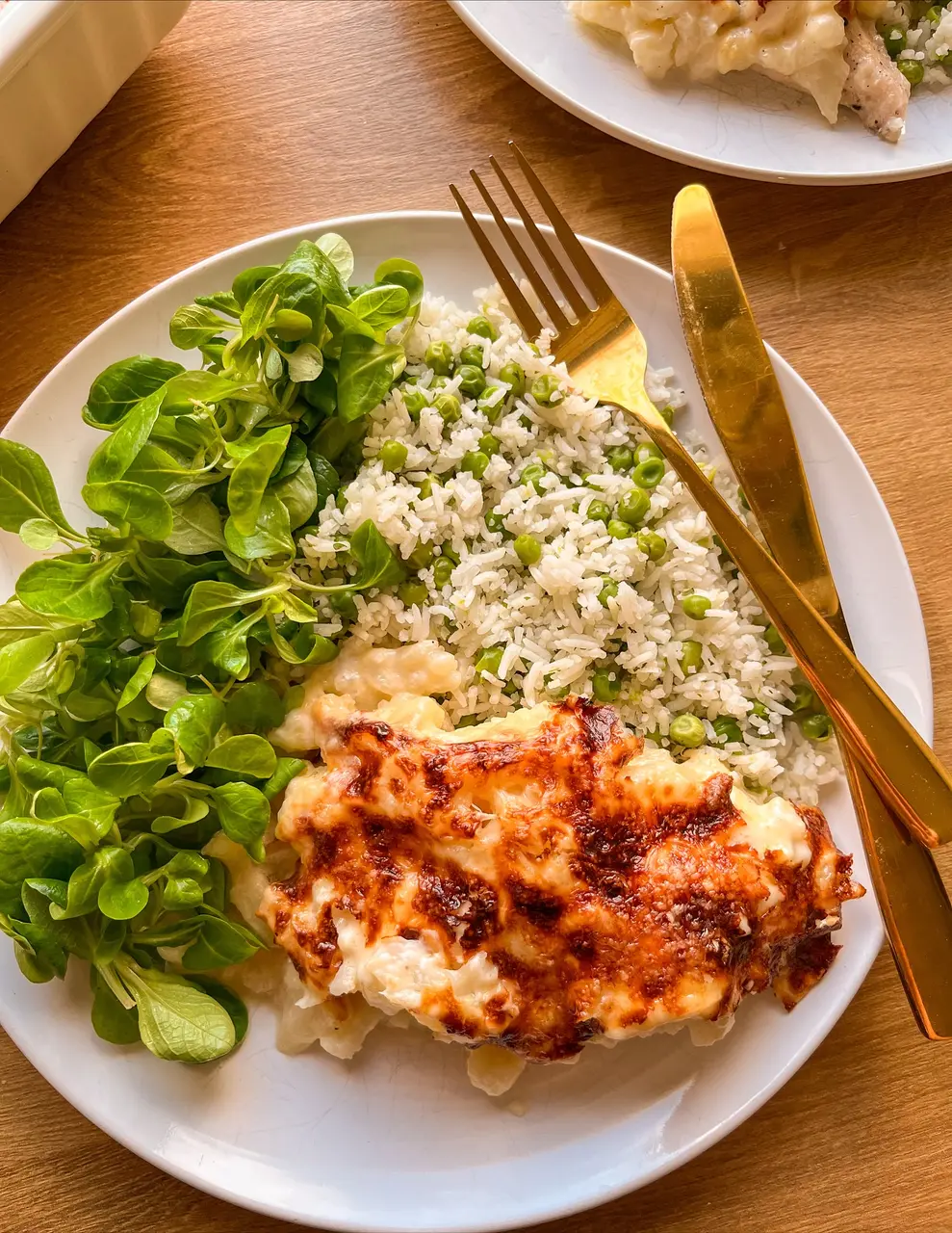 Cheesy Baked Cauliflower Chicken Breast — Easy Weeknight Meal with Creamy Gouda Sauce