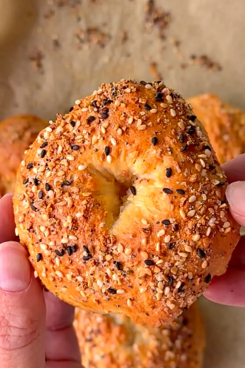 High Protein Cottage Cheese Bagels (Easy Oven-Baked, No Yeast)