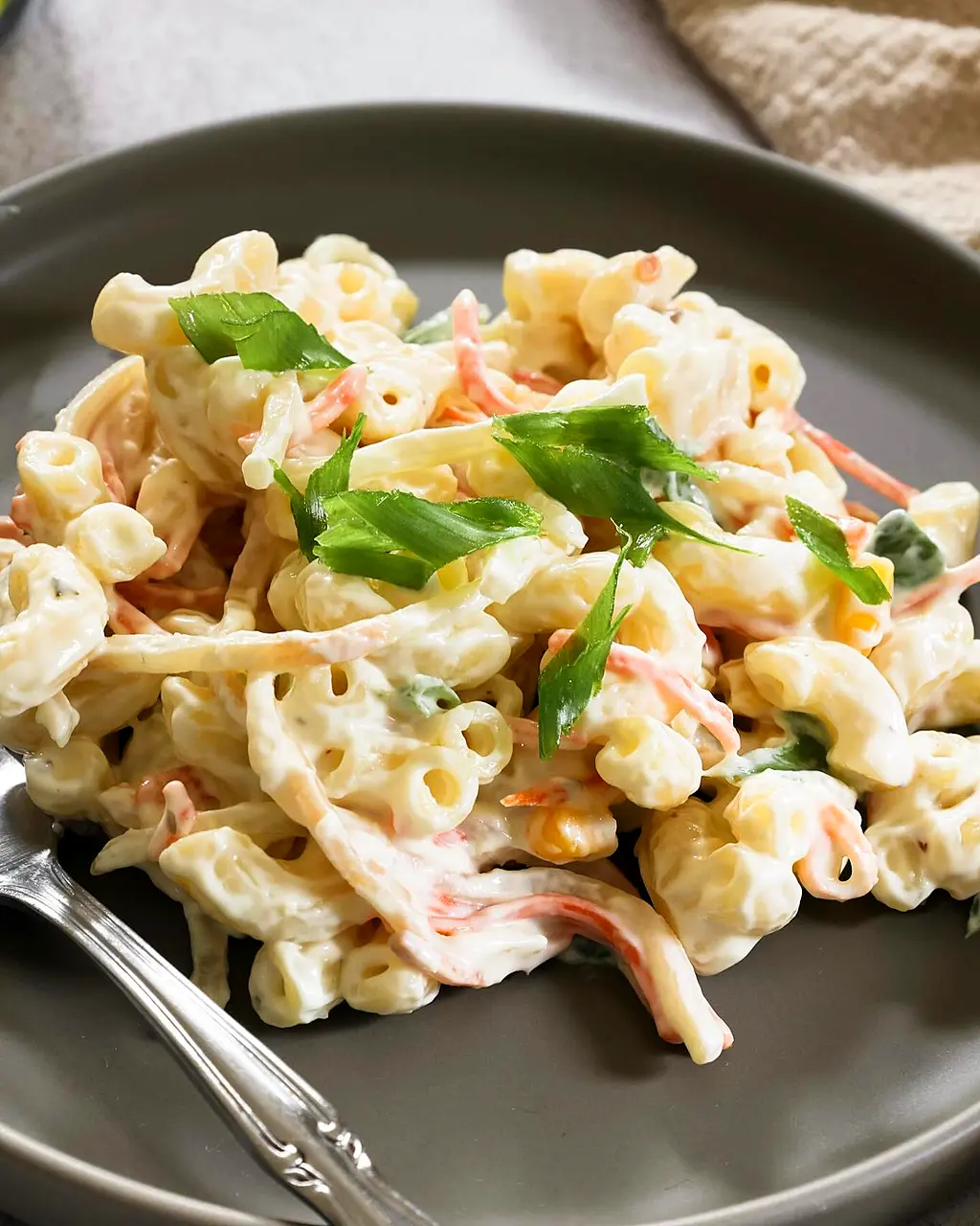 High Protein Extra Creamy Pasta Salad (Easy, Make-Ahead, Crowd-Friendly)