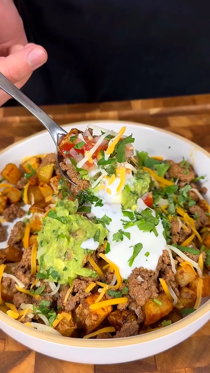 Taco Loaded Potato Bowl Meal Prep – High Protein Easy Weeknight Dinner Idea